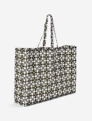 Sac shopping type tote-bag format XXL - Kiabi