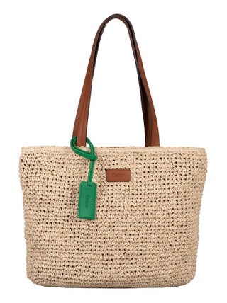 sac shopping zippé L Daina Gabor