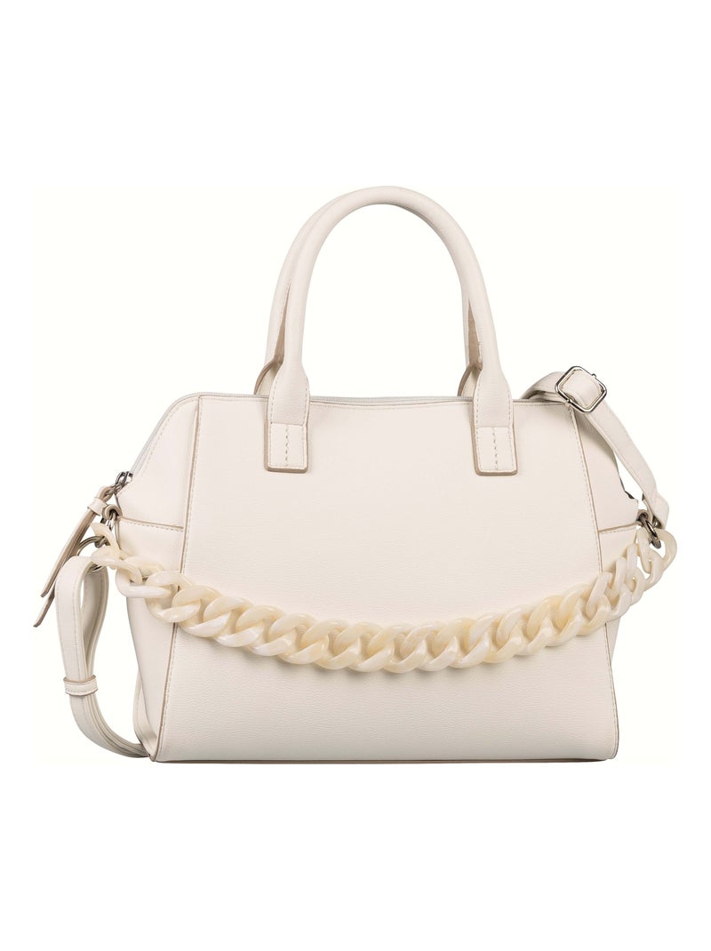 sac shopping zippé M Ilona Gabor Blanc - Kiabi
