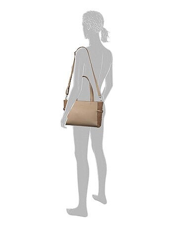 Sac shopping zippé Noelle