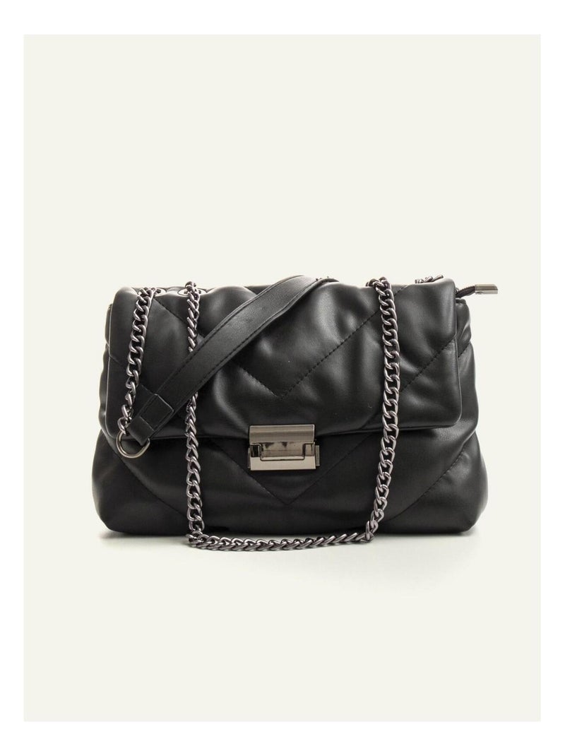 Sac simili bandoulière DL-MARJORIE Beige - Kiabi