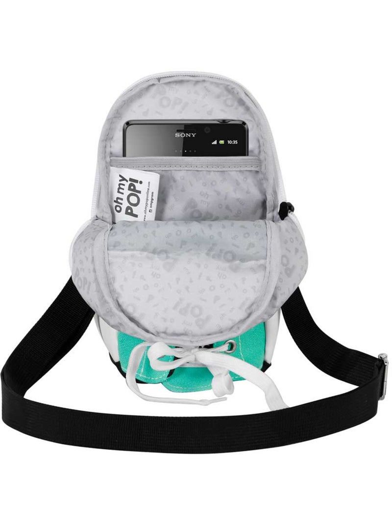 Sac Sneakers - Oh My Pop! Mint - Turquoise - Taille Unique Bleu turquoise - Kiabi