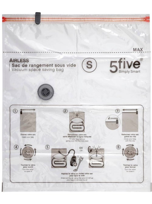 Sac sous vide compact pour vêtements air - Kiabi