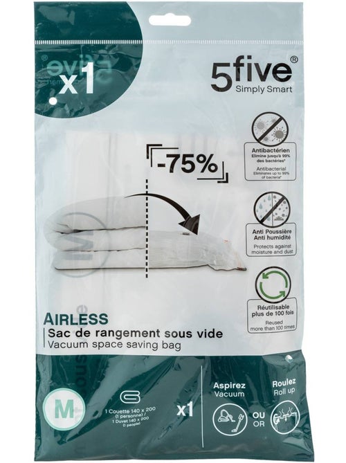 Sac sous vide grand format pour literie air - Kiabi