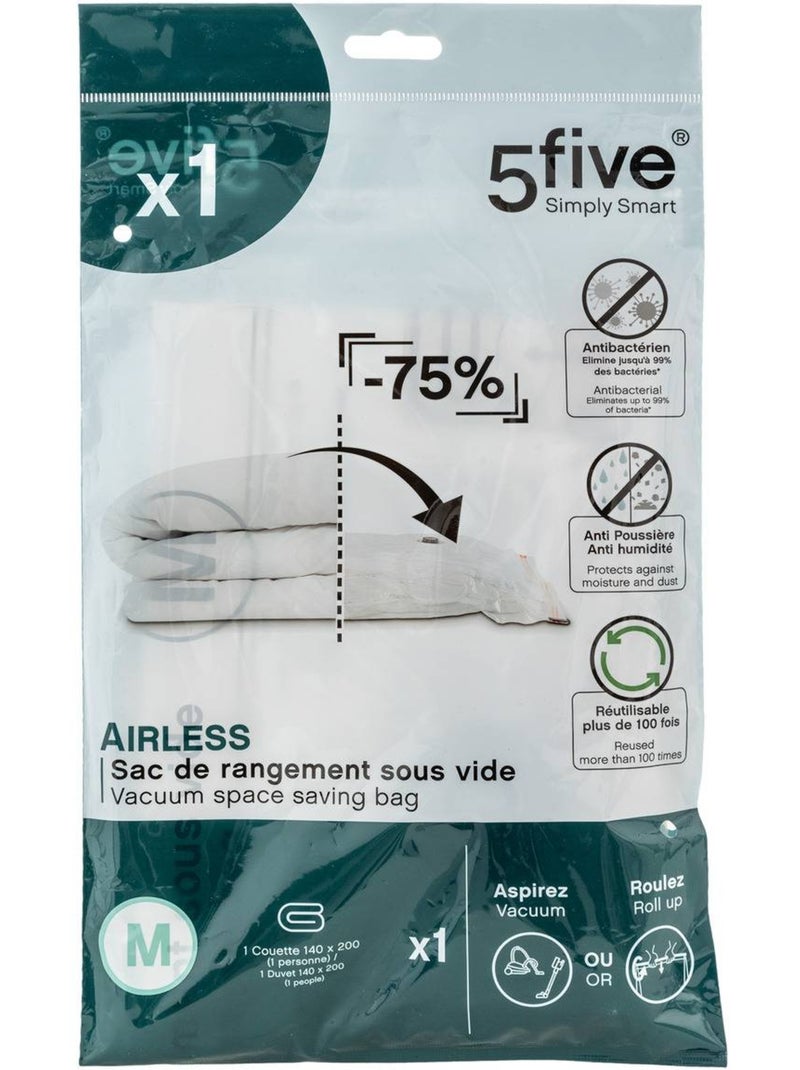 Sac sous vide grand format pour literie air Transparent - Kiabi