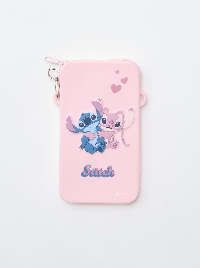 Sac 'Stitch' avec bandoulière Rose - Kiabi