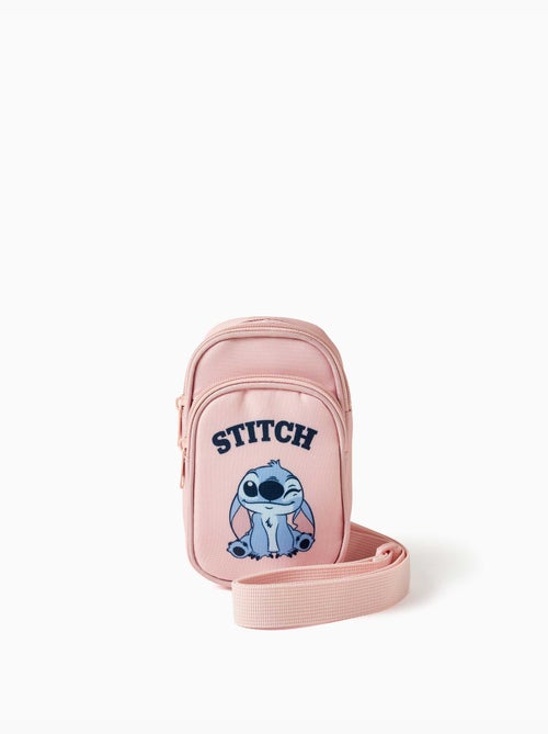 Sac téléphone avec imprimé Stitch et bandoulière réglable - Kiabi Sac téléphone avec imprimé Stitch et bandoulière réglable - Kiabi