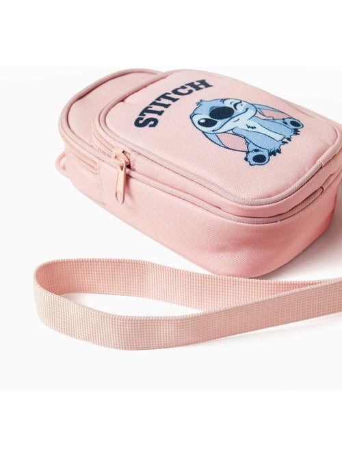 Sac téléphone avec imprimé Stitch et bandoulière réglable - Kiabi Sac téléphone avec imprimé Stitch et bandoulière réglable - Kiabi