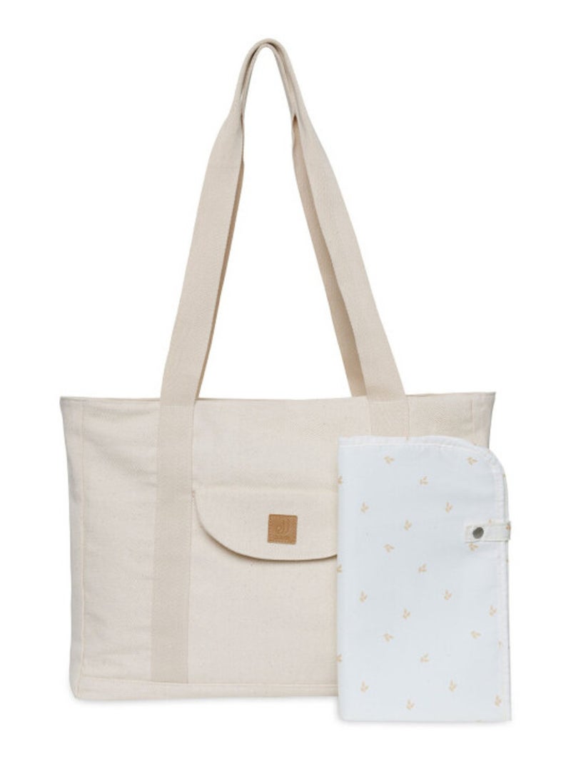 Sac Tote Twill Jollein Beige - Kiabi