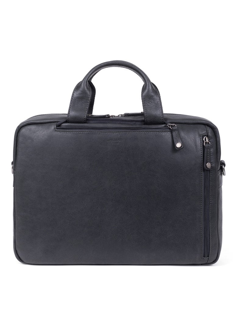 Sac transformable  13" & A4  Cuir INSTINCT Noir - Kiabi