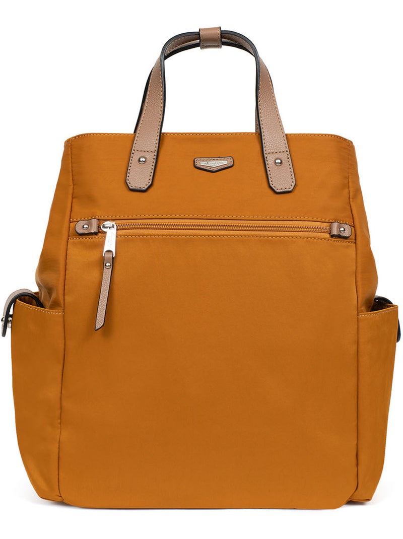 Sac transformable  13" & A4 JOY Jaune moutarde - Kiabi