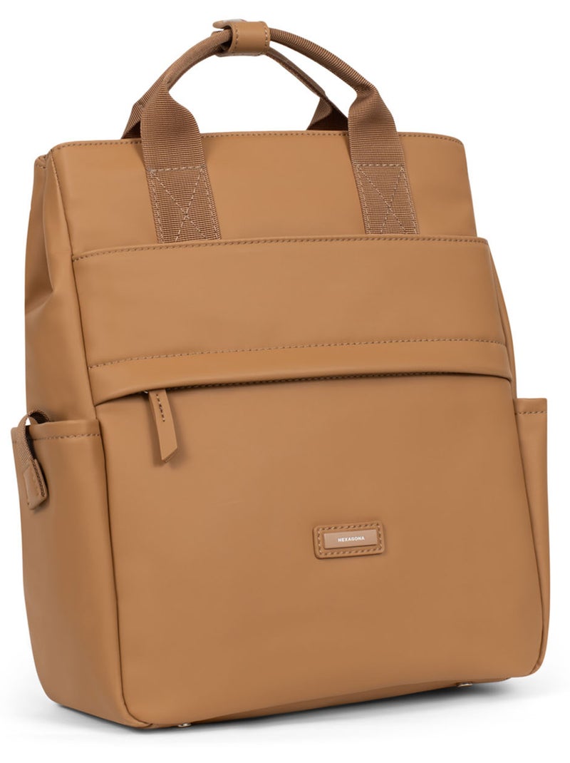 Sac transformable  13" & A4 NAMI Marron clair - Kiabi