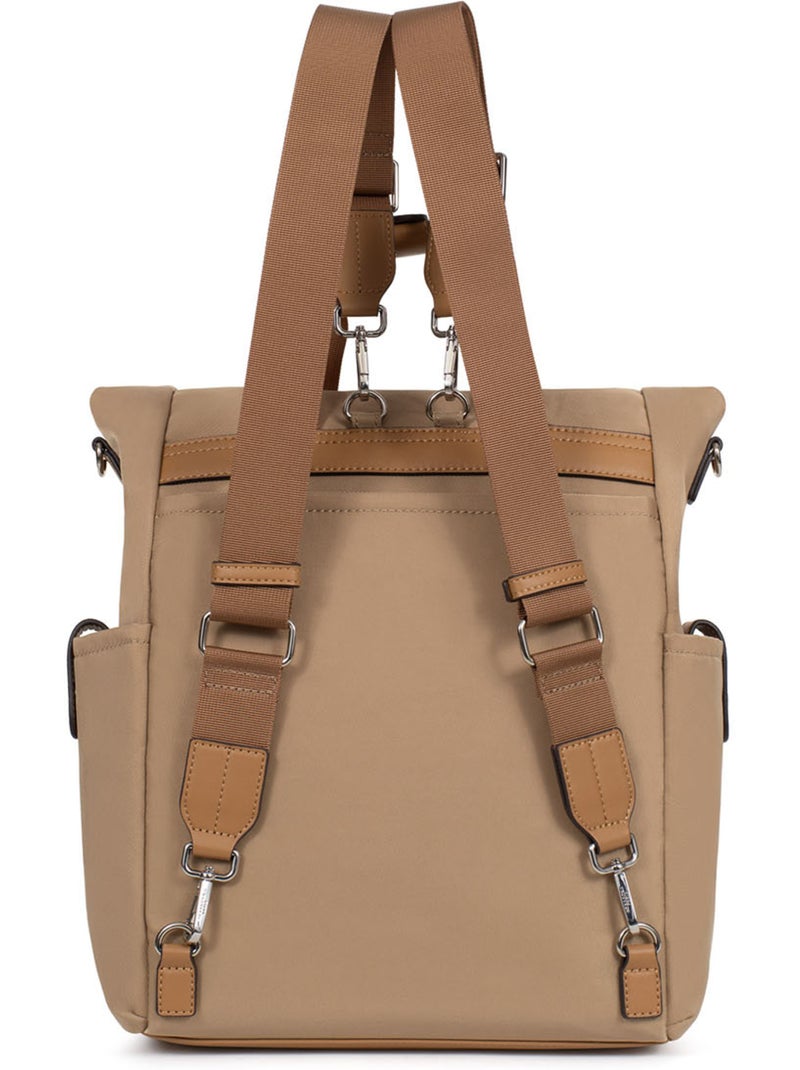 Sac transformable  A4 YONA Beige sable - Kiabi