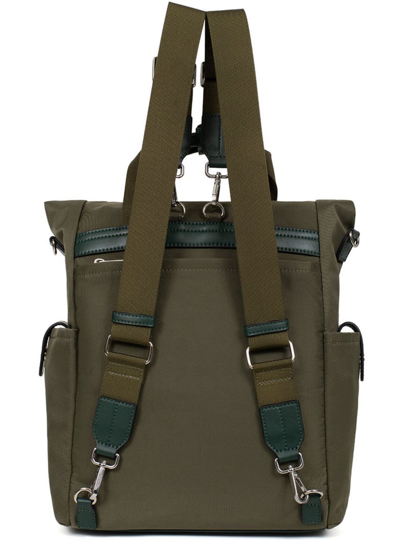 Sac transformable  A4 YONA Kaki - Kiabi