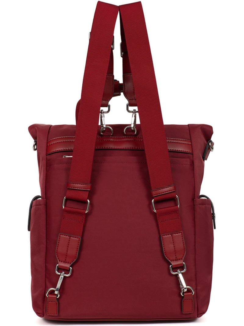 Sac transformable  A4 YONA Rouge carmin - Kiabi
