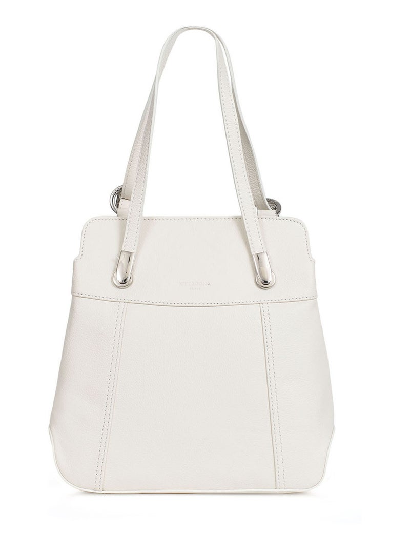 Sac transformable  Cuir CONFORT Blanc - Kiabi