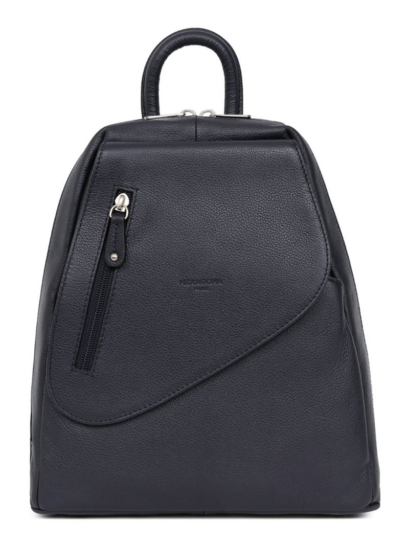 Sac transformable  Cuir CONFORT Bleu marine - Kiabi