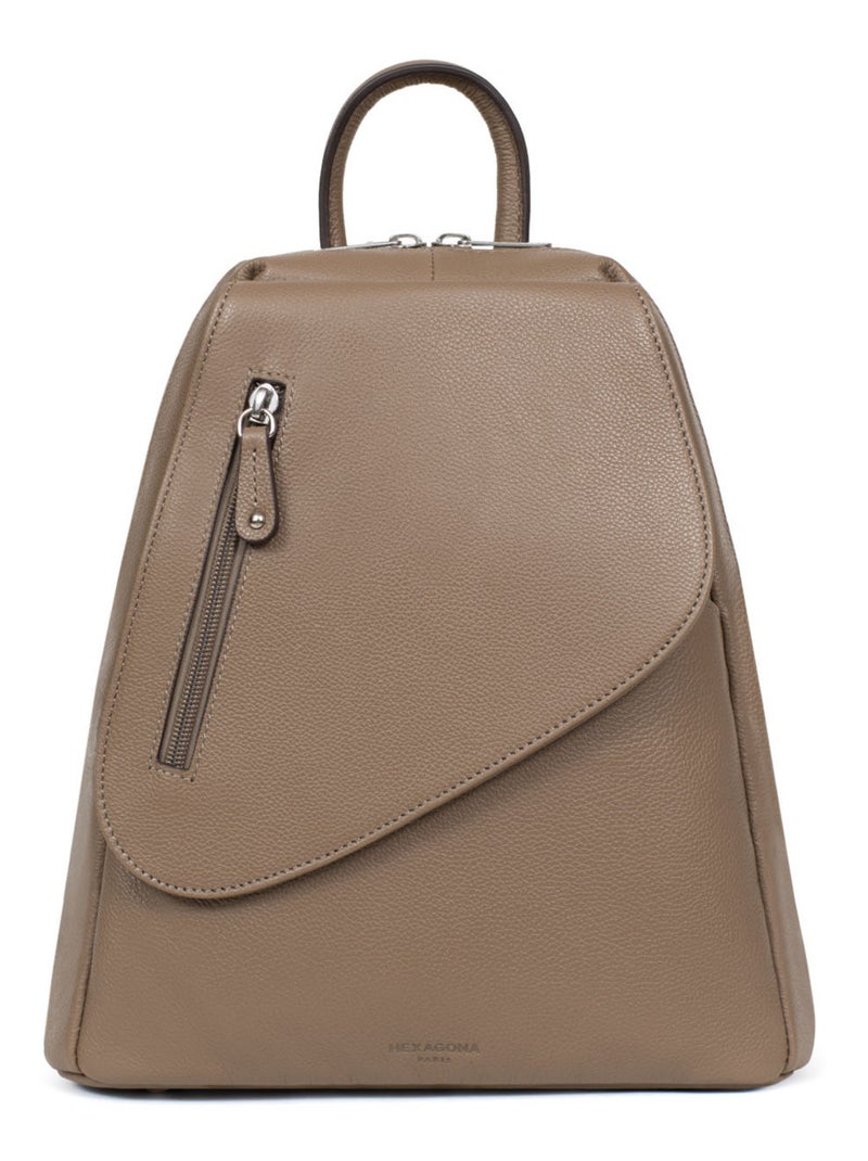 Sac transformable  Cuir CONFORT Marron glacé - Kiabi