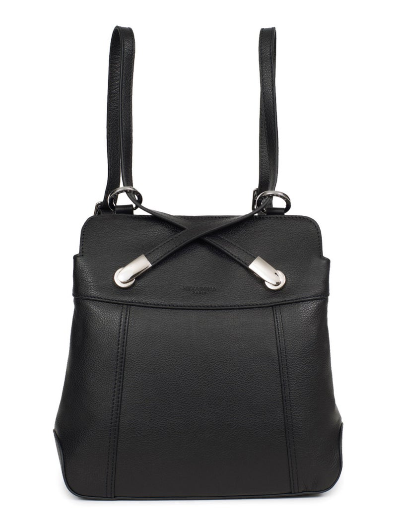 Sac transformable  Cuir CONFORT Noir - Kiabi