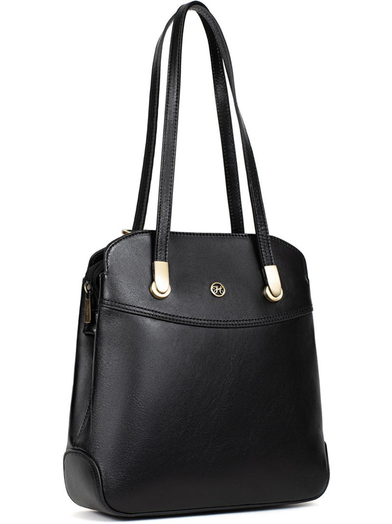 Sac transformable  Cuir ONDINE Noir - Kiabi