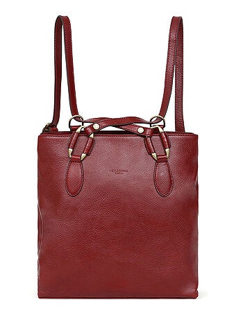 Sac transformable cuir république hexagona