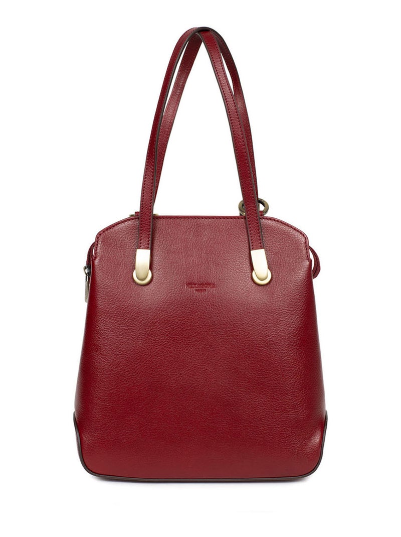 Sac transformable  Cuir RÉPUBLIQUE Rouge carmin - Kiabi