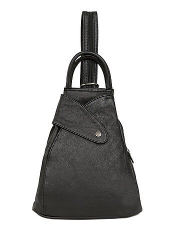 Sac transformable cuir sauvage hexagona