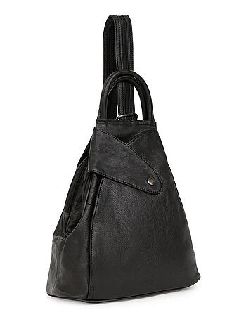 Sac transformable cuir sauvage hexagona