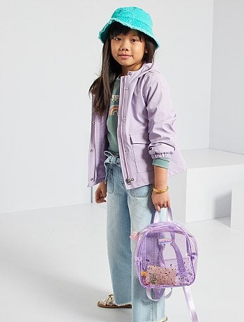 Sac transparent pailleté 'girls'