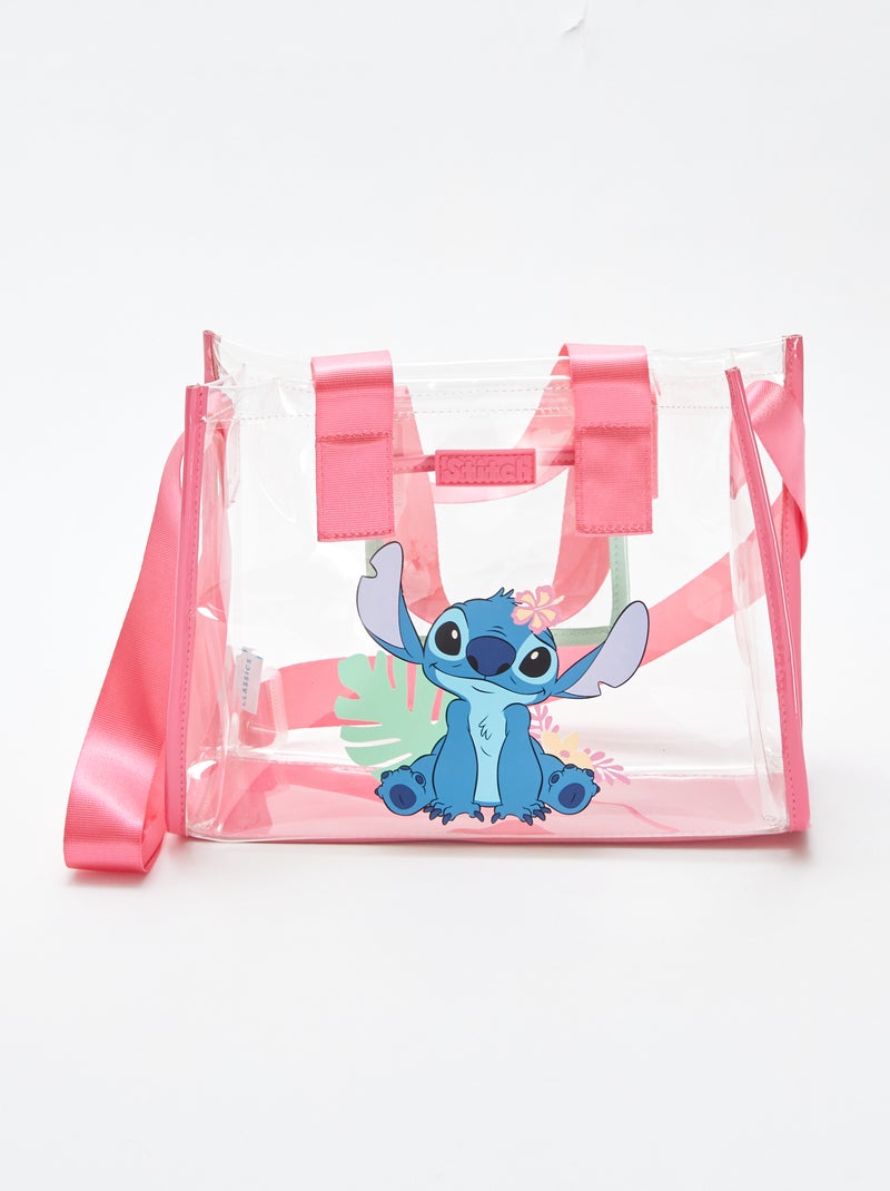 Sac transparent 'Stitch' 'Disney' ROSE - Kiabi