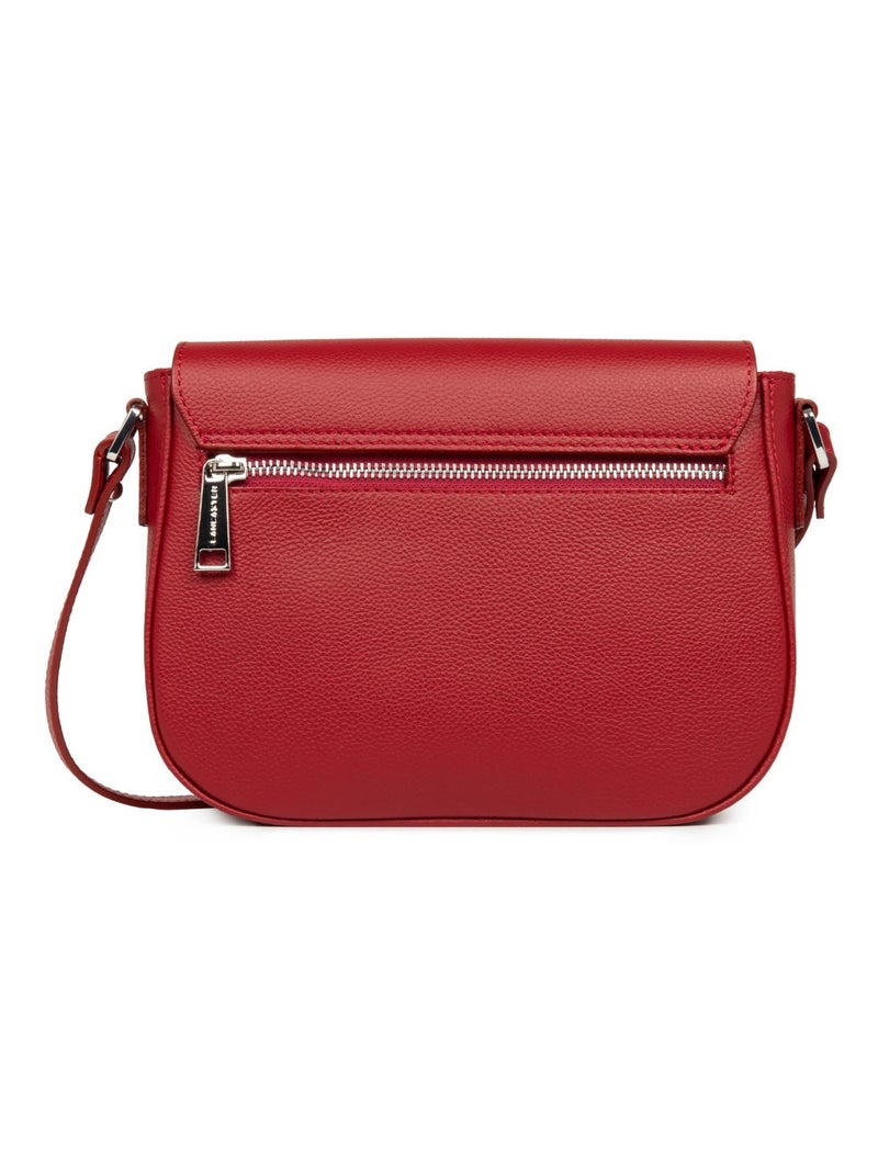 Sac trotteur A rabat aimanté Bao Lancaster Rouge - Kiabi