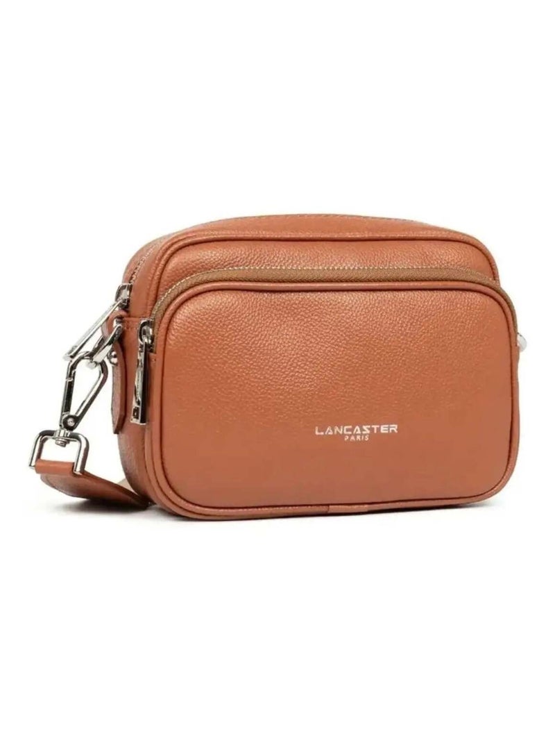 Sac trotteur Double Zip Milano Ama Lancaster Marron - Kiabi