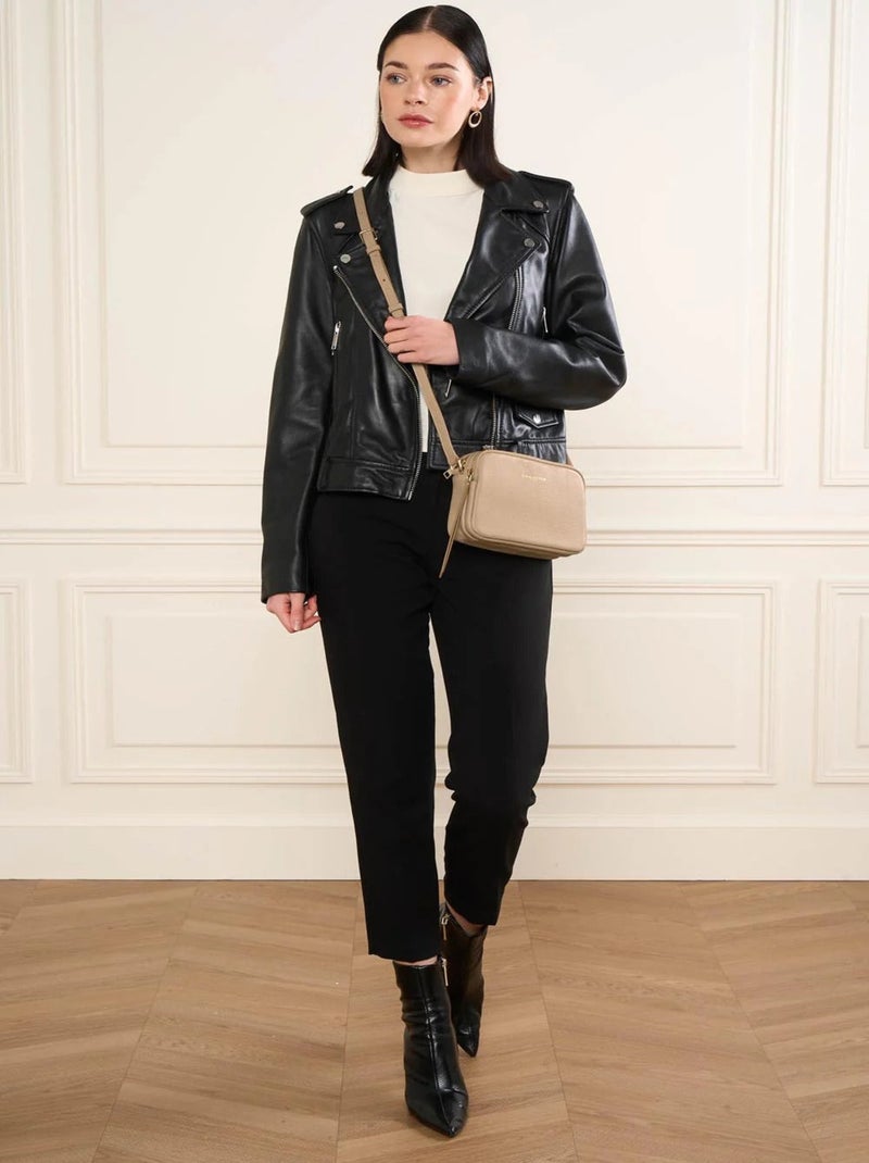 Sac trotteur Zippé S Dune Lancaster   Foncé Beige - Kiabi