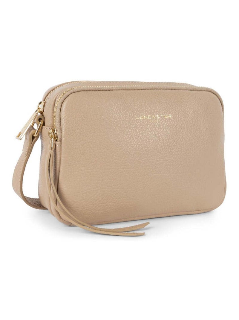 Sac trotteur Zippé S Dune Lancaster   Foncé Beige - Kiabi