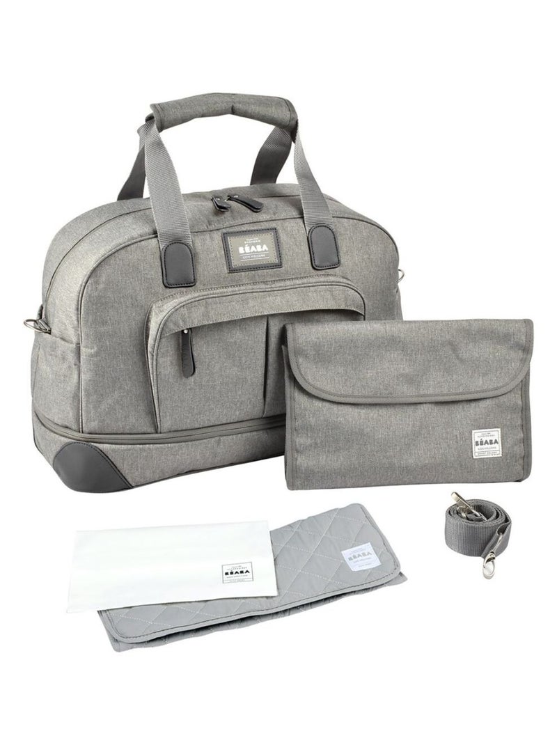 Sac voyage Amsterdam II gris chiné Gris - Kiabi