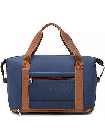 Sac week-end 40x22x30 cm secs/humides avec trousse - kono