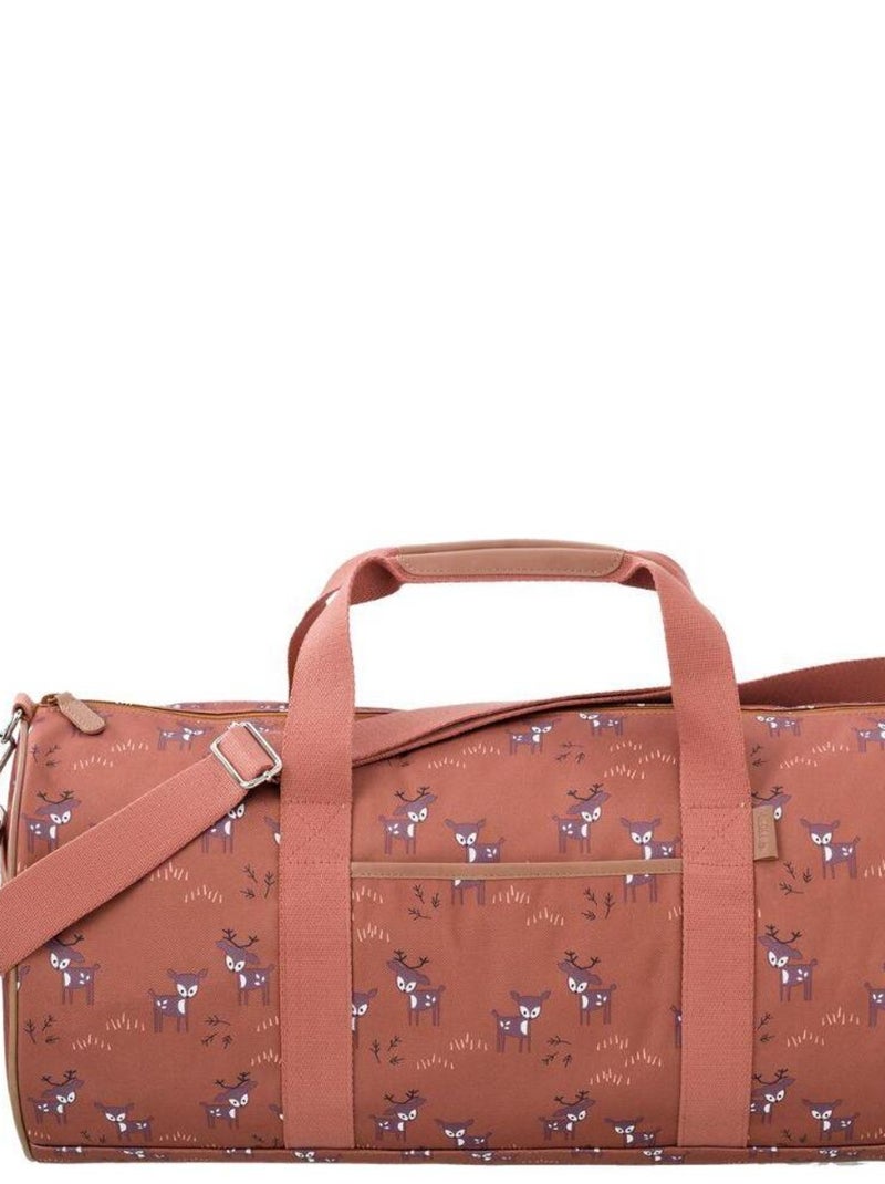 Sac week-end Faon marron (55 x 26 cm) Marron - Kiabi