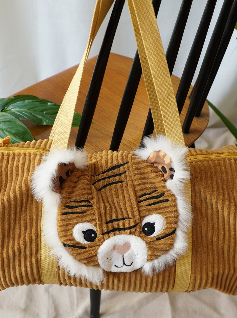 Sac week-end Speculos le tigre Marron - Kiabi