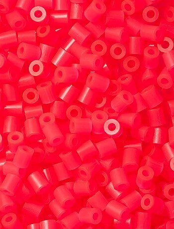 Sachet 1000 perles plastique midi fuschia