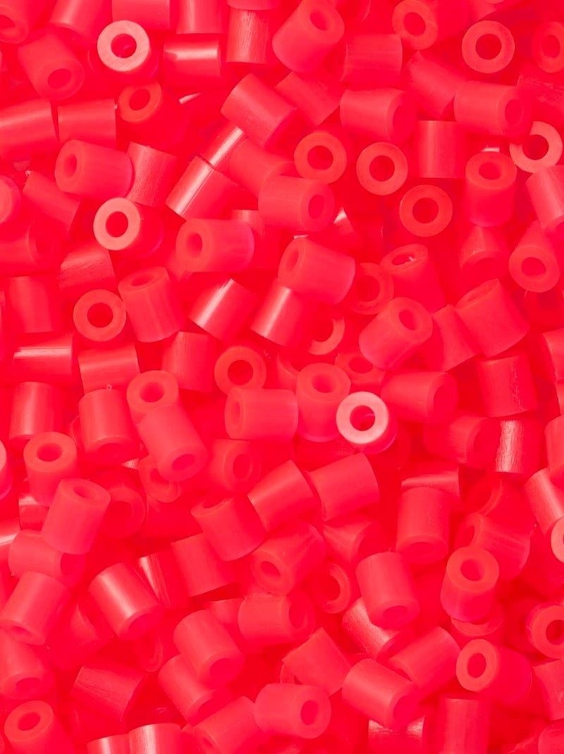 Sachet 1000 perles plastique Midi fuschia N/A - Kiabi