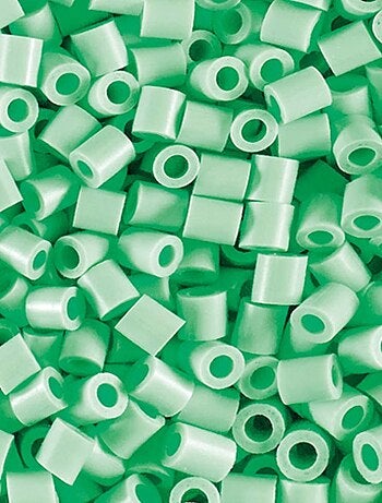 Sachet 1000 perles plastique midi menthe pastel