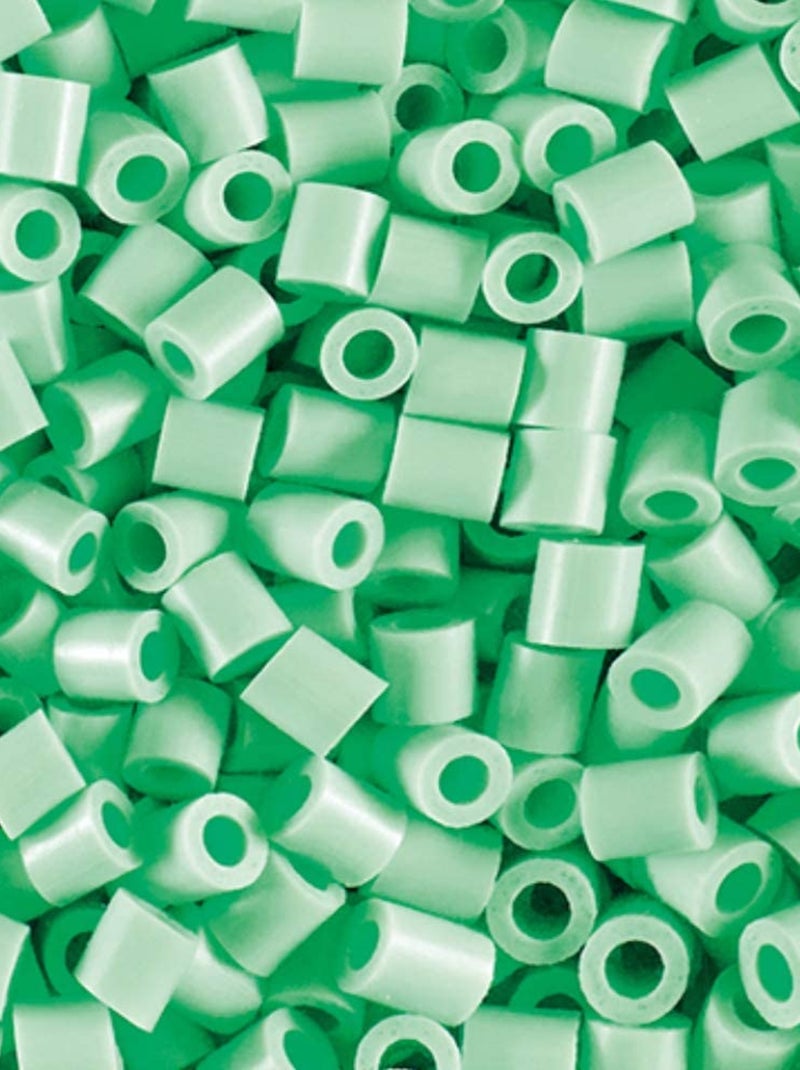 Sachet 1000 perles plastique Midi Menthe pastel N/A - Kiabi