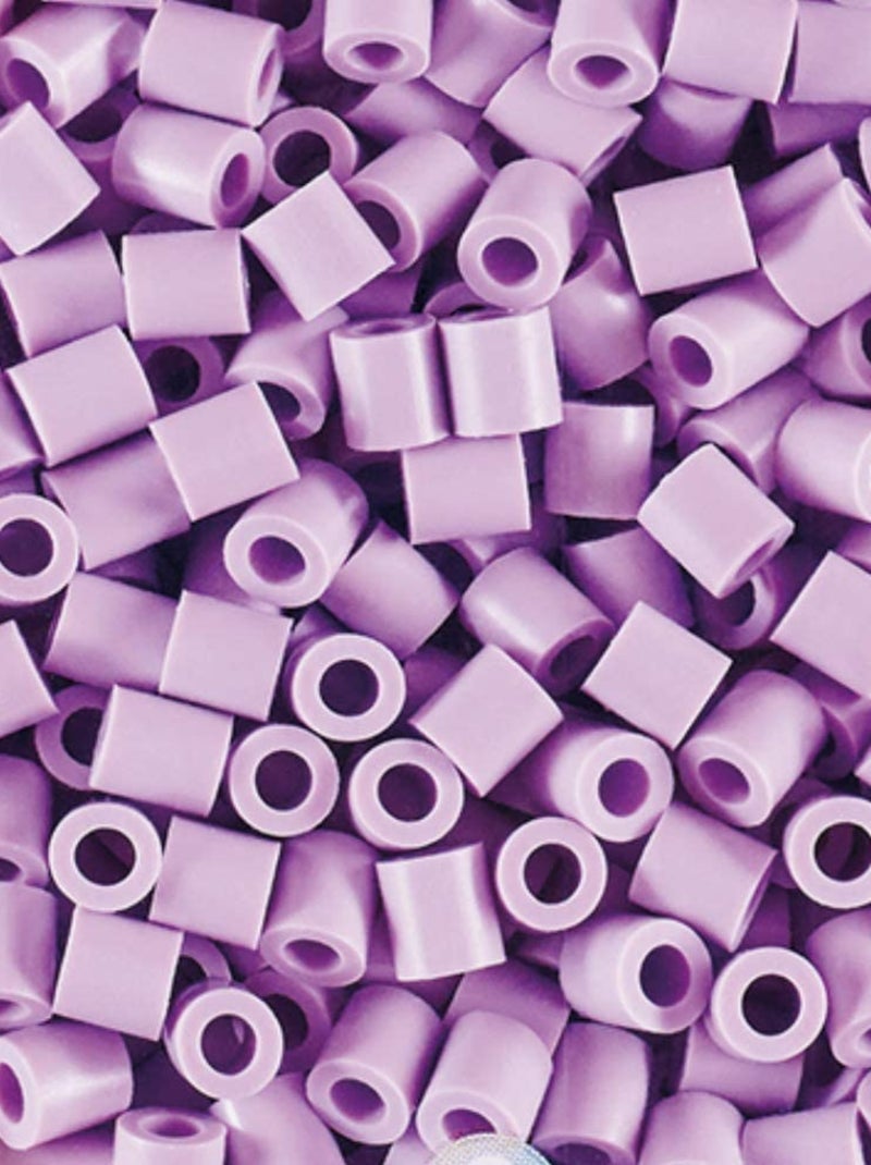 Sachet 1000 perles plastique Midi mix lilas N/A - Kiabi