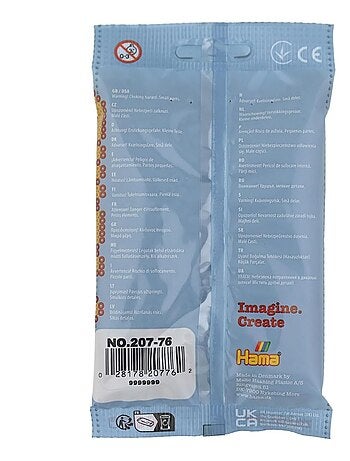 Sachet 1000 perles plastique midi