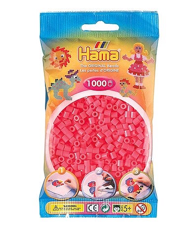Sachet 1000 perles plastique