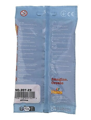Sachet 1000 perles plastique