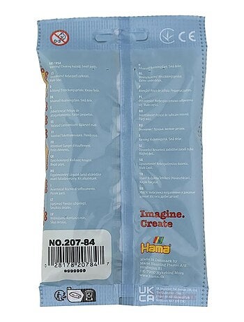 Sachet 1000 perles plastique