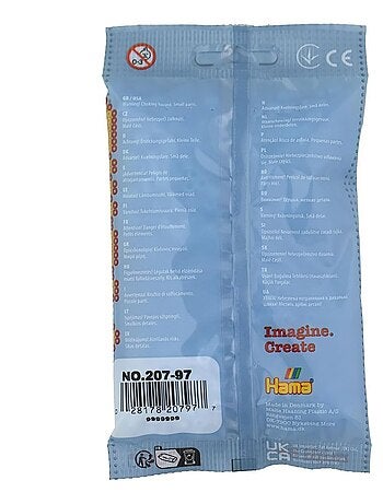 Sachet 1000 perles plastique