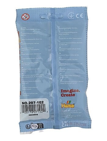 Sachet 1000 perles plastique