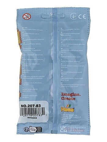 Sachet 1000 perles plastique